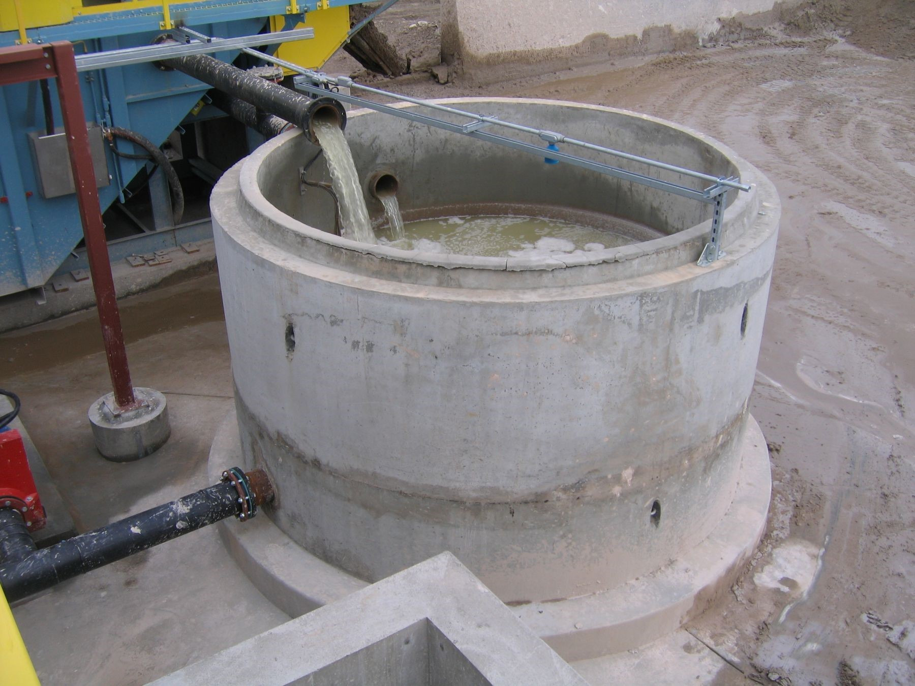 Clarified Water From A Jadair Settler Clarifier